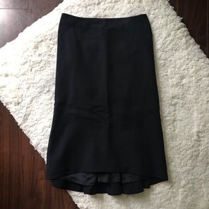 Ruffle Pencil Skirt by Ralph Lauren Black Label